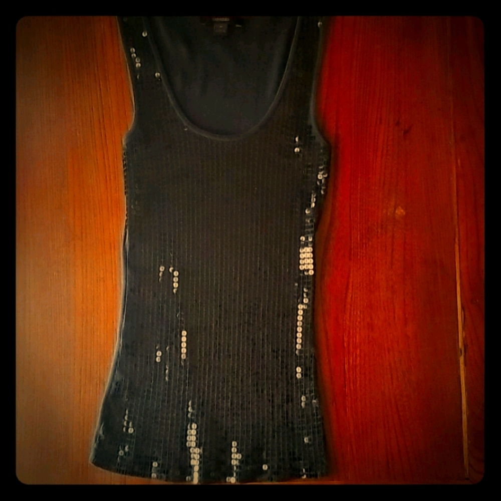 Black Sequined